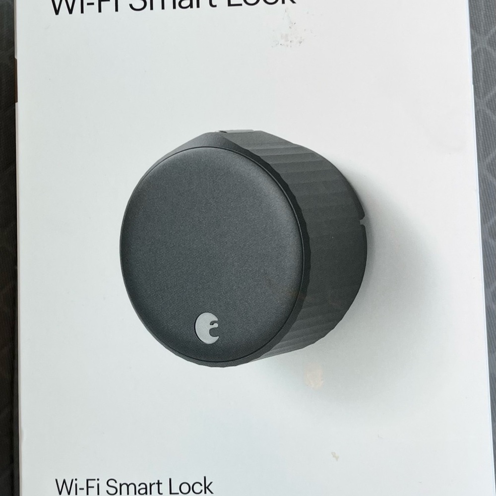 Yale August Wi-Fi Smart Lock in Black